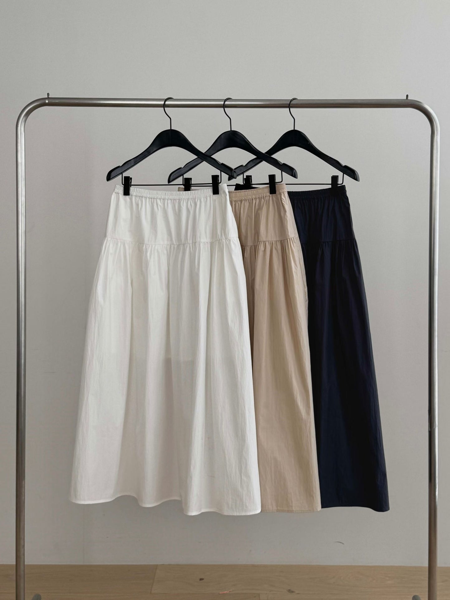 Summer Cotton Cargo Skirt | 夏日純棉長裙