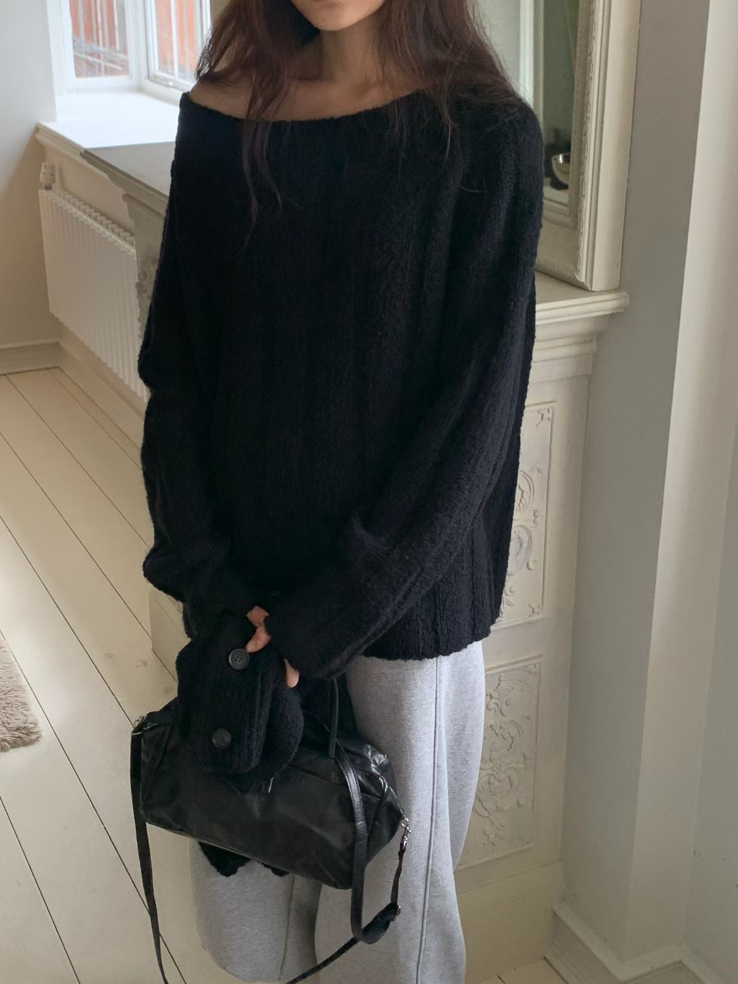 【簡約老錢風 Must Get】Wide Ribbed Cozy Wool Knit | 毛茸茸闊羅紋羊毛針織