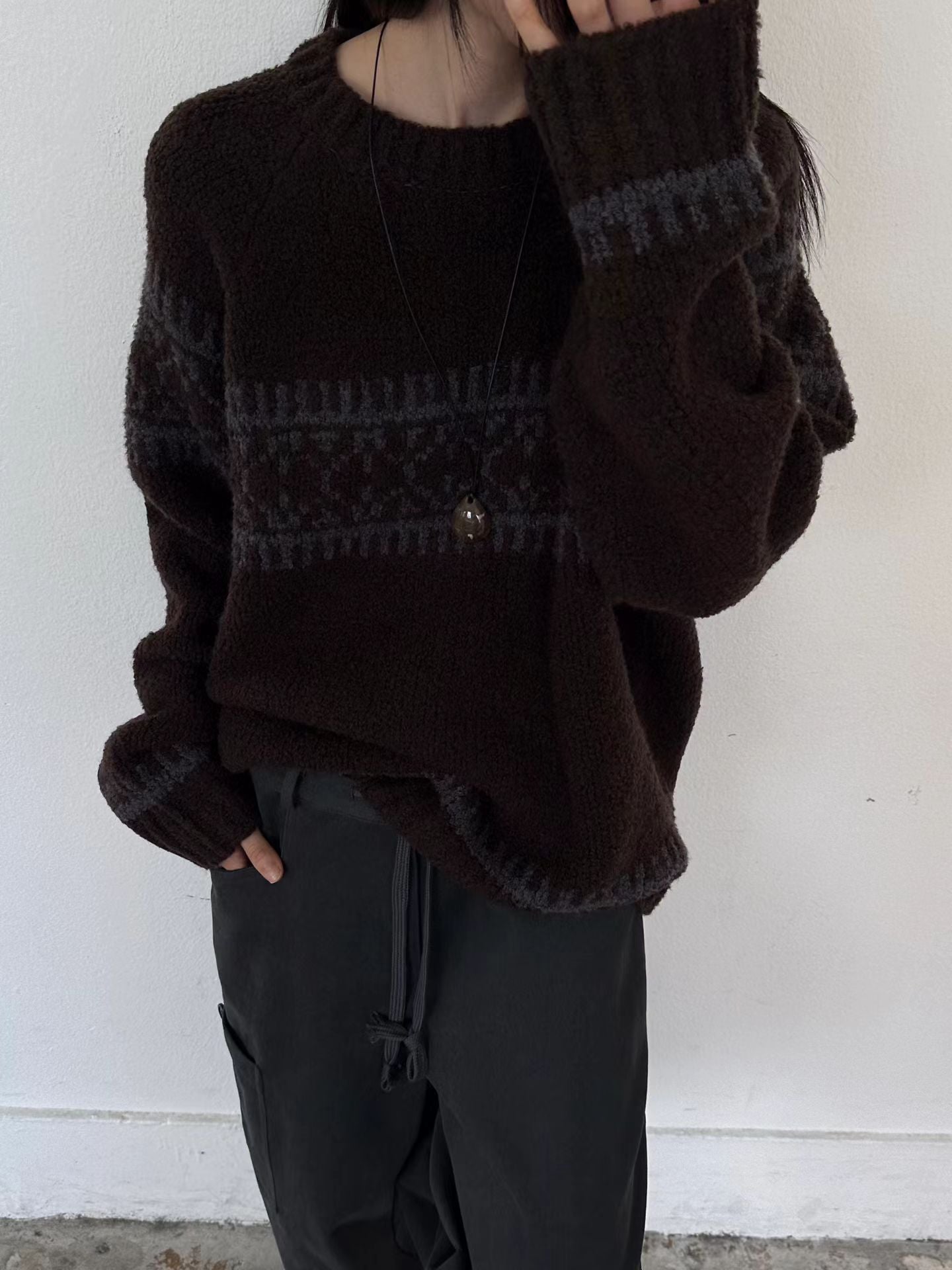 Joelle Festive Wool Knit | 簡約羊毛精緻針織