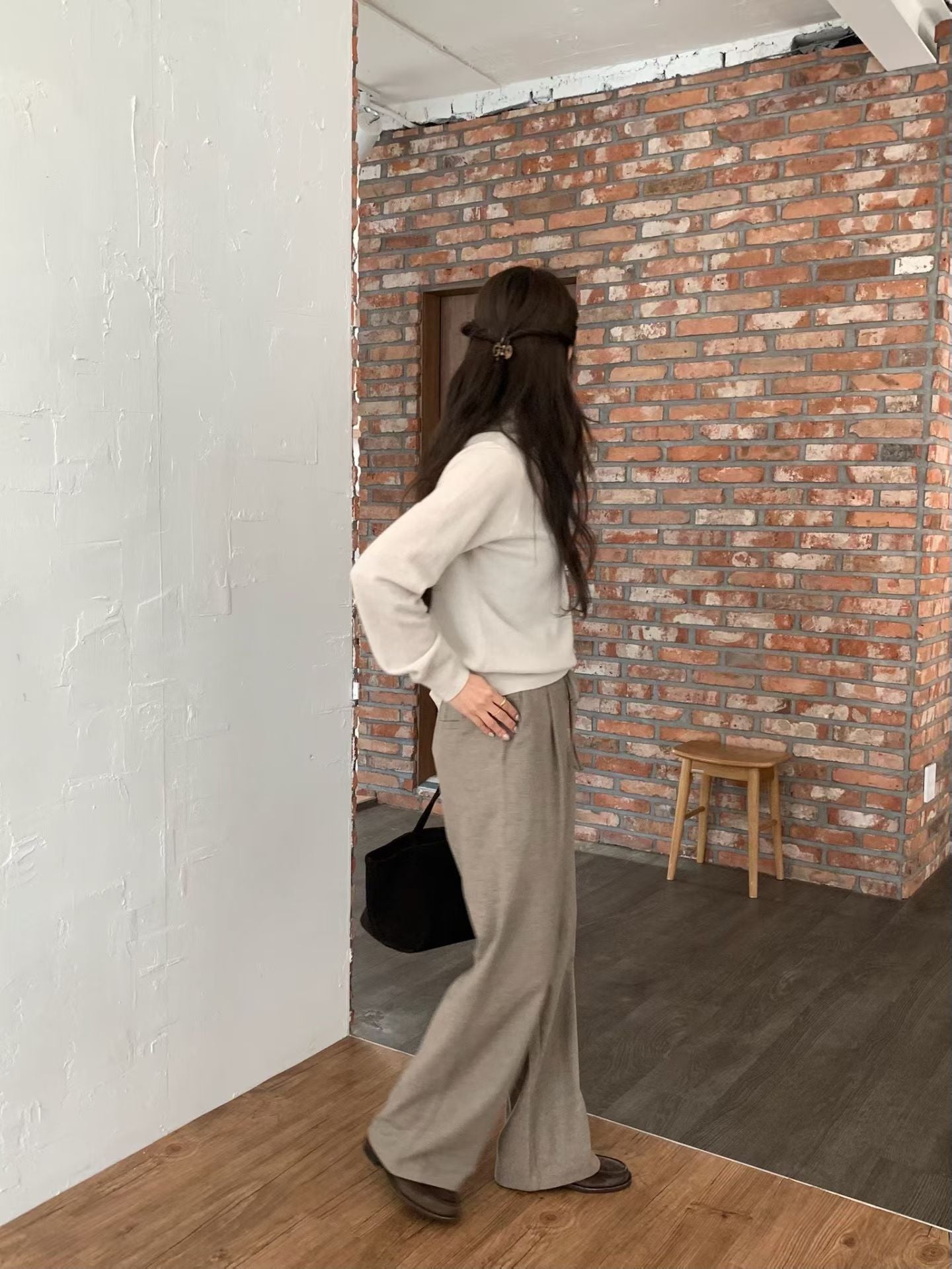 Softie Merino Wool Highneck Basic Top