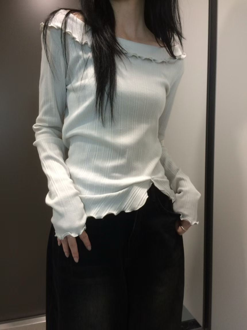 Ruffles Flower Top | 木耳滾邊棉棉上衣
