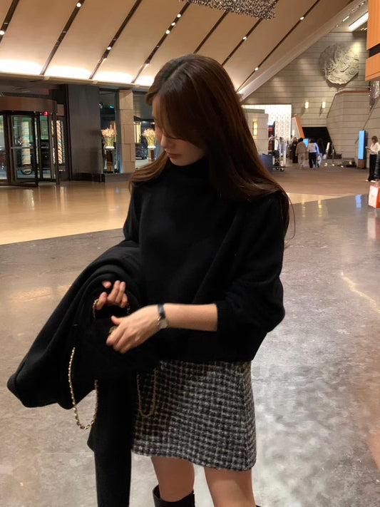 Cashmere & Wool Slouchy Knit