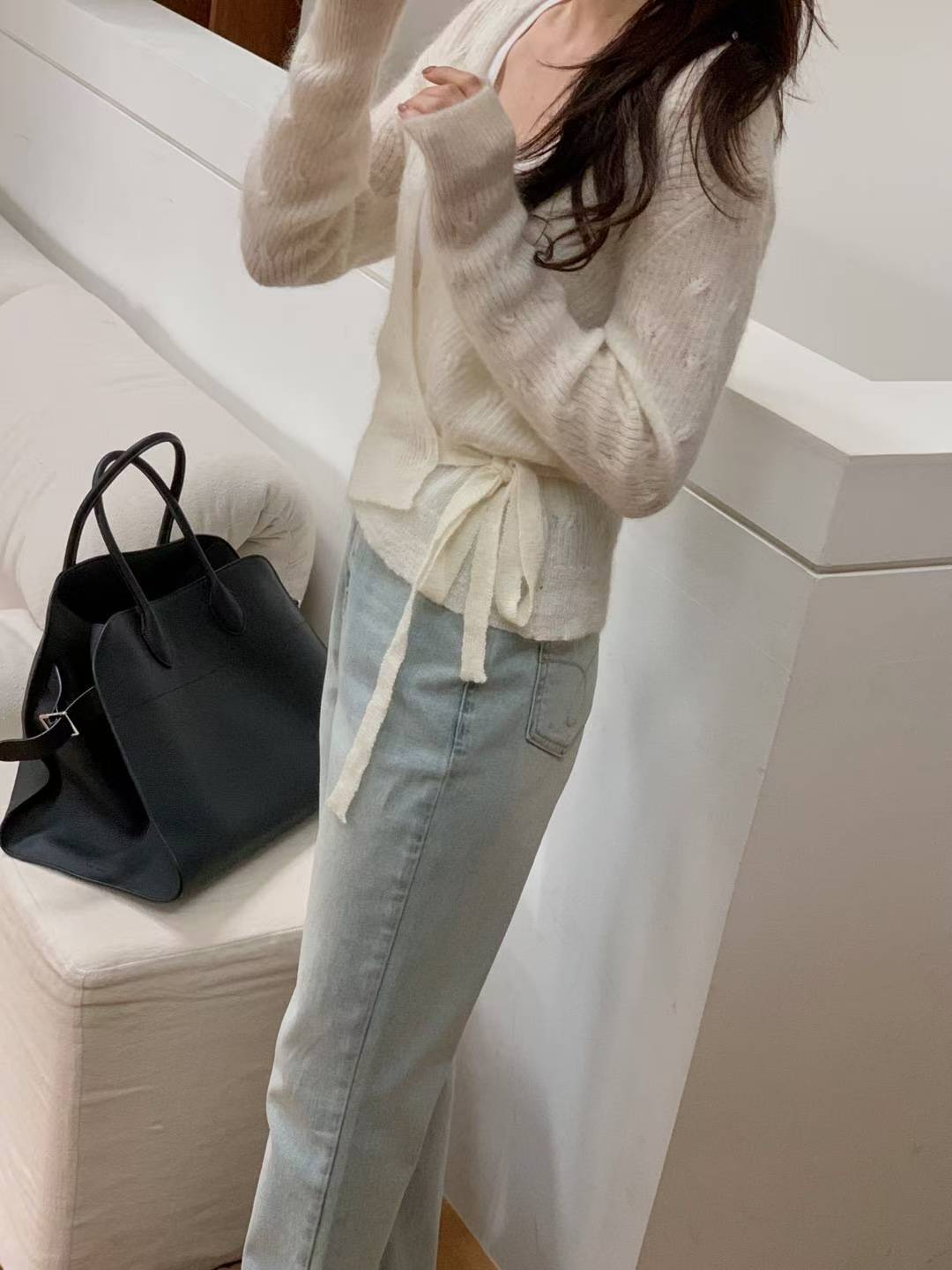 Ultra Soft Wrapped Knit Top