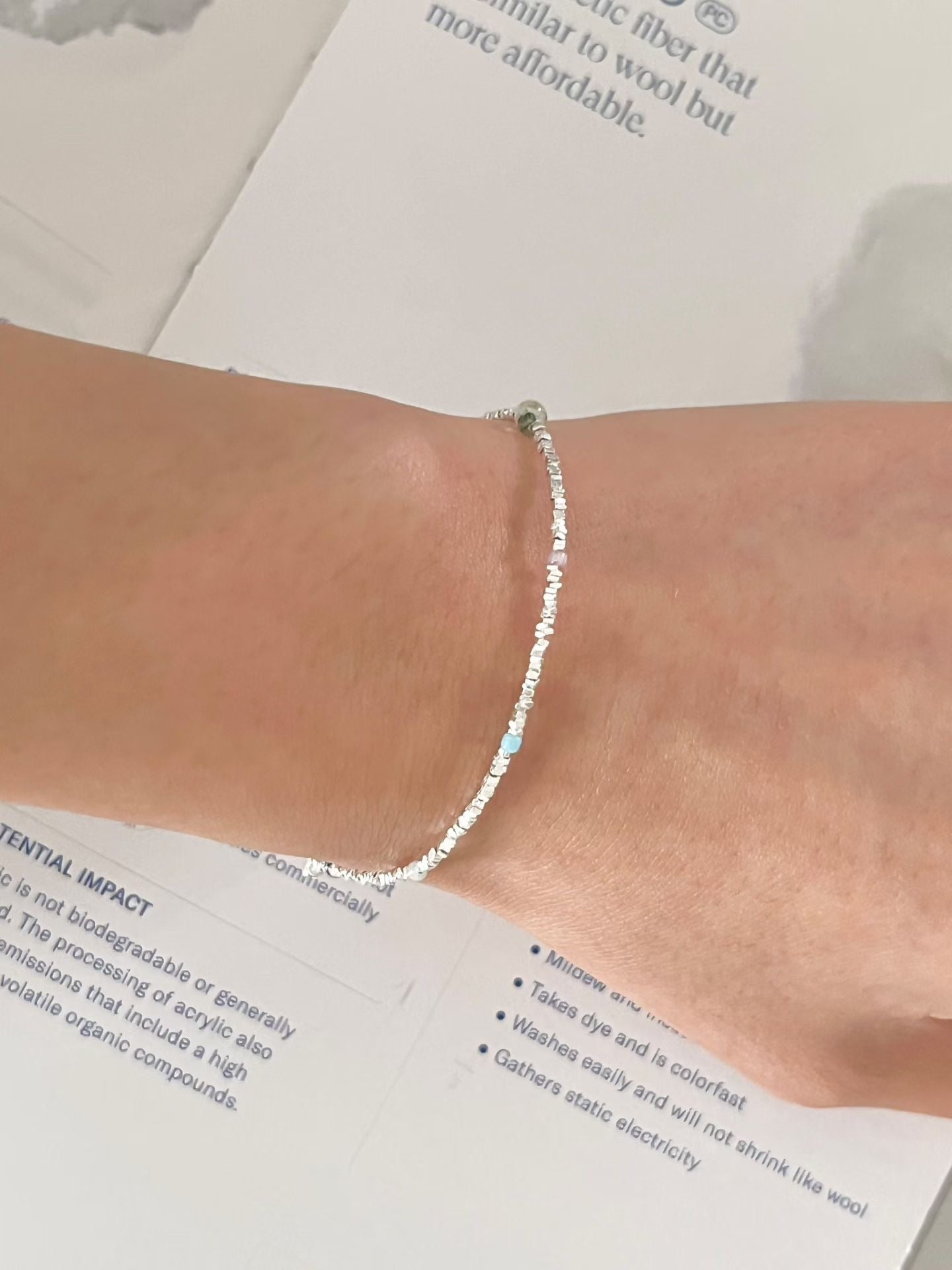 Dainty Micro Mix Bead Bracelet
