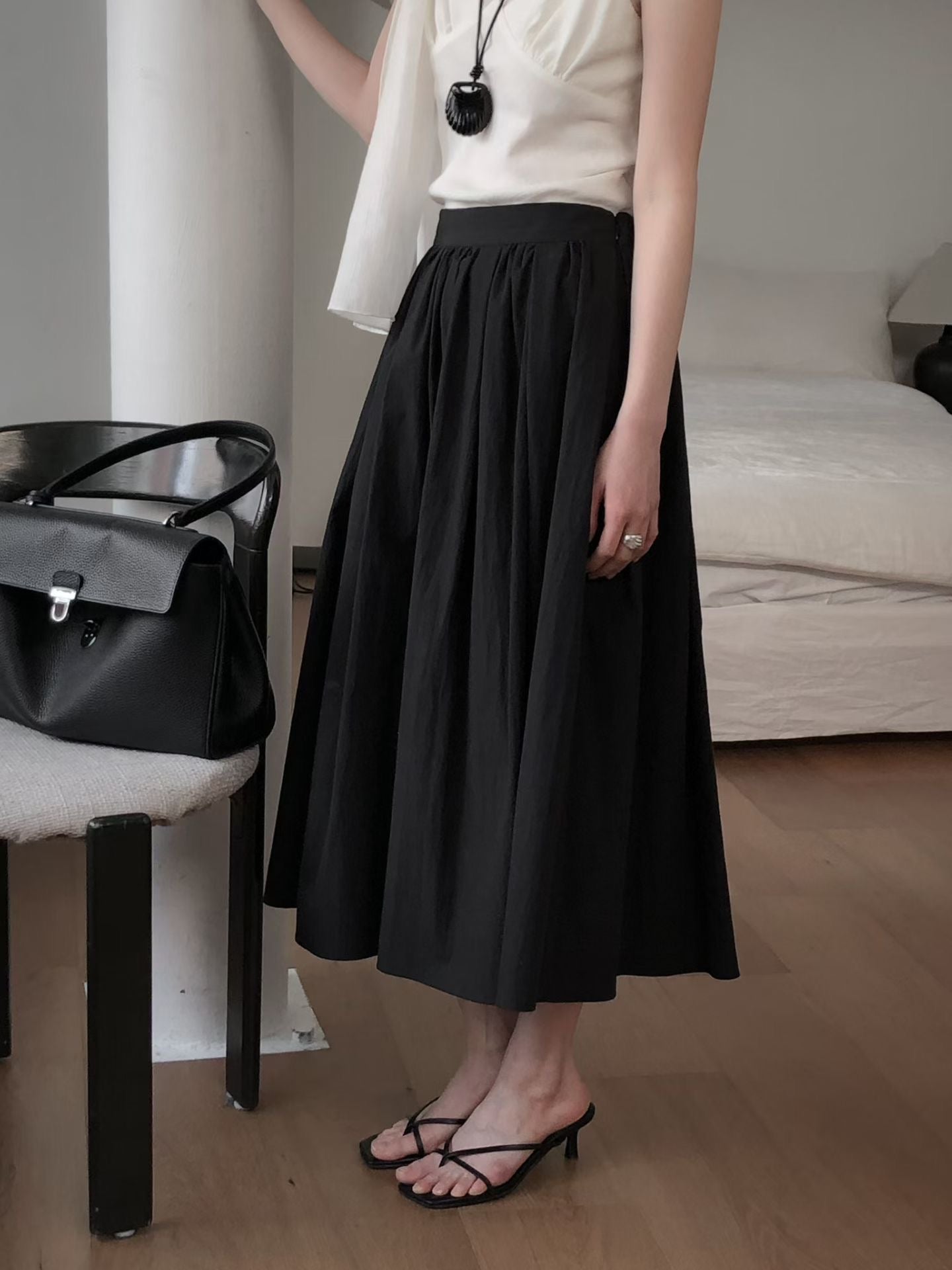 Everyday Comfort A-Line Skirt | 日常舒適百搭傘裙