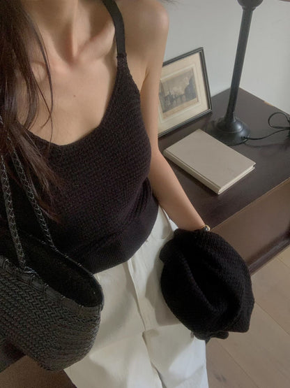 Parisian Waffle Soft Cami | 簡約窩夫紋理背心