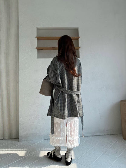 <Premium 一件多穿> Reversible Long Field Jacket | 雙面質感中長版外套