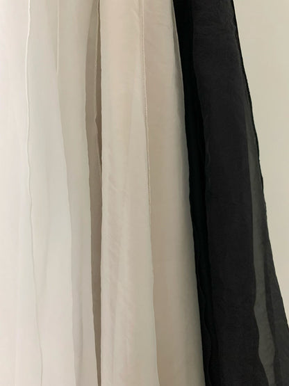 Tencel Chiffon Runaway Dress | 天絲夢幻飄飄裙