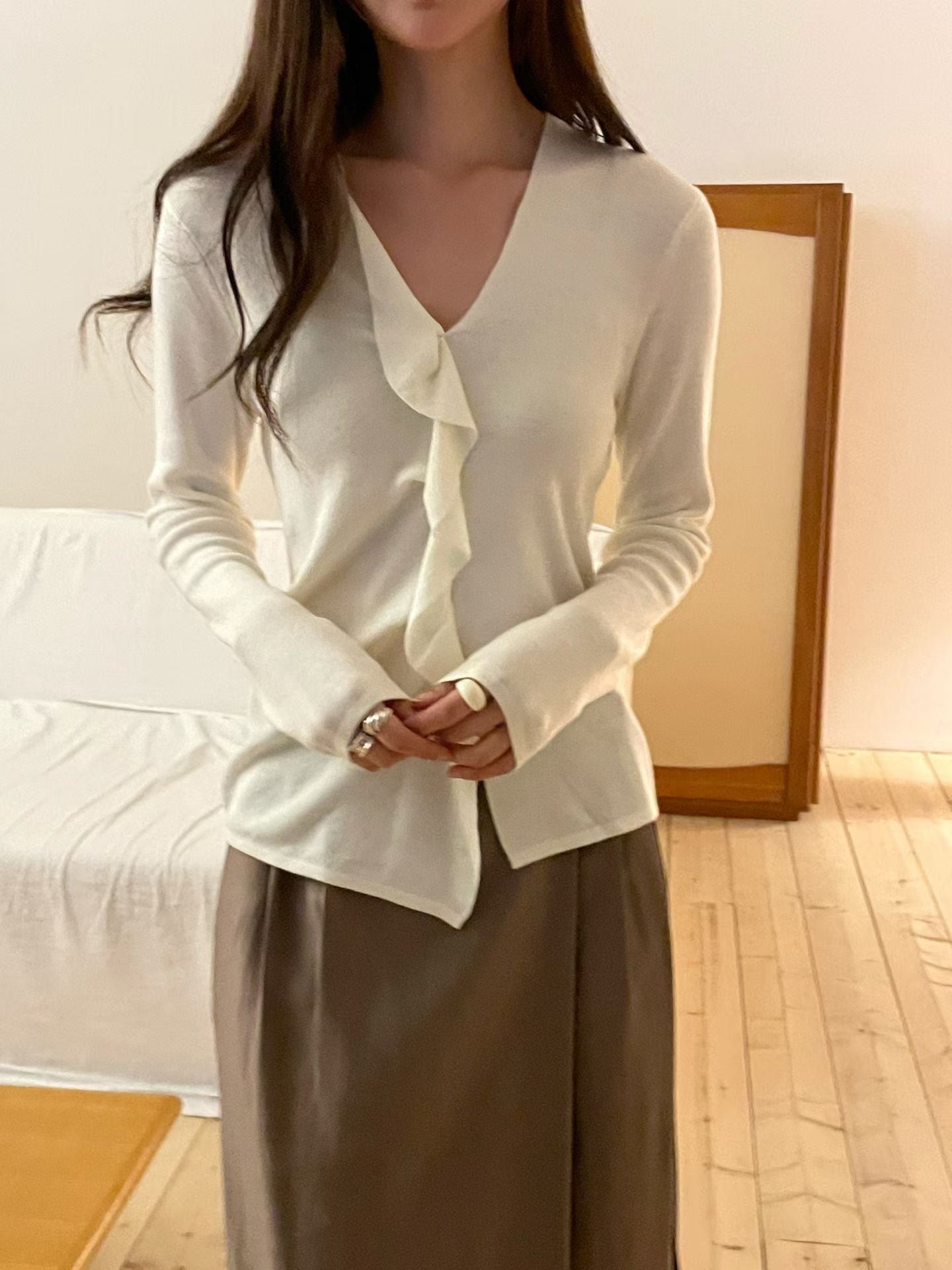 【Monotour連線 - 壓軸加碼款】Ruffles Ultra Soft Sweetie Top