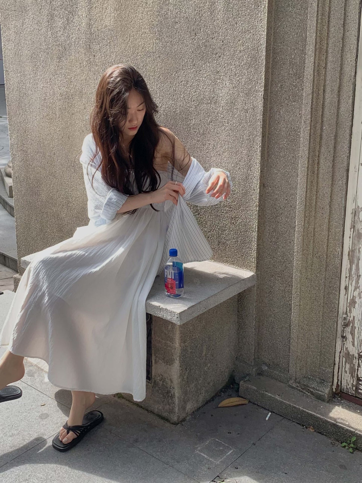Flowy Sheer Summer Dress | 飄逸仙氣長裙￼