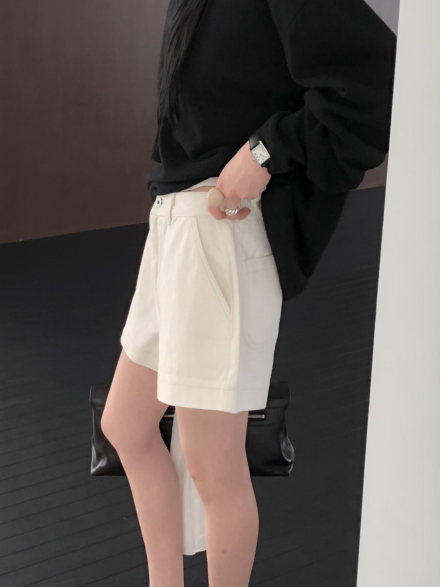 Everyday Cargo Shorts | 輕熟日常A型扯布短褲￼