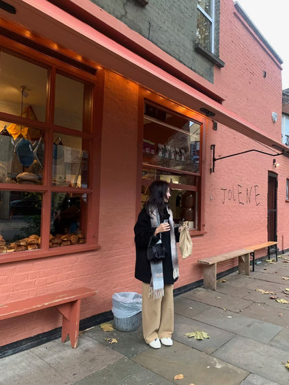 UNDERSON Abstract Wool Scarf