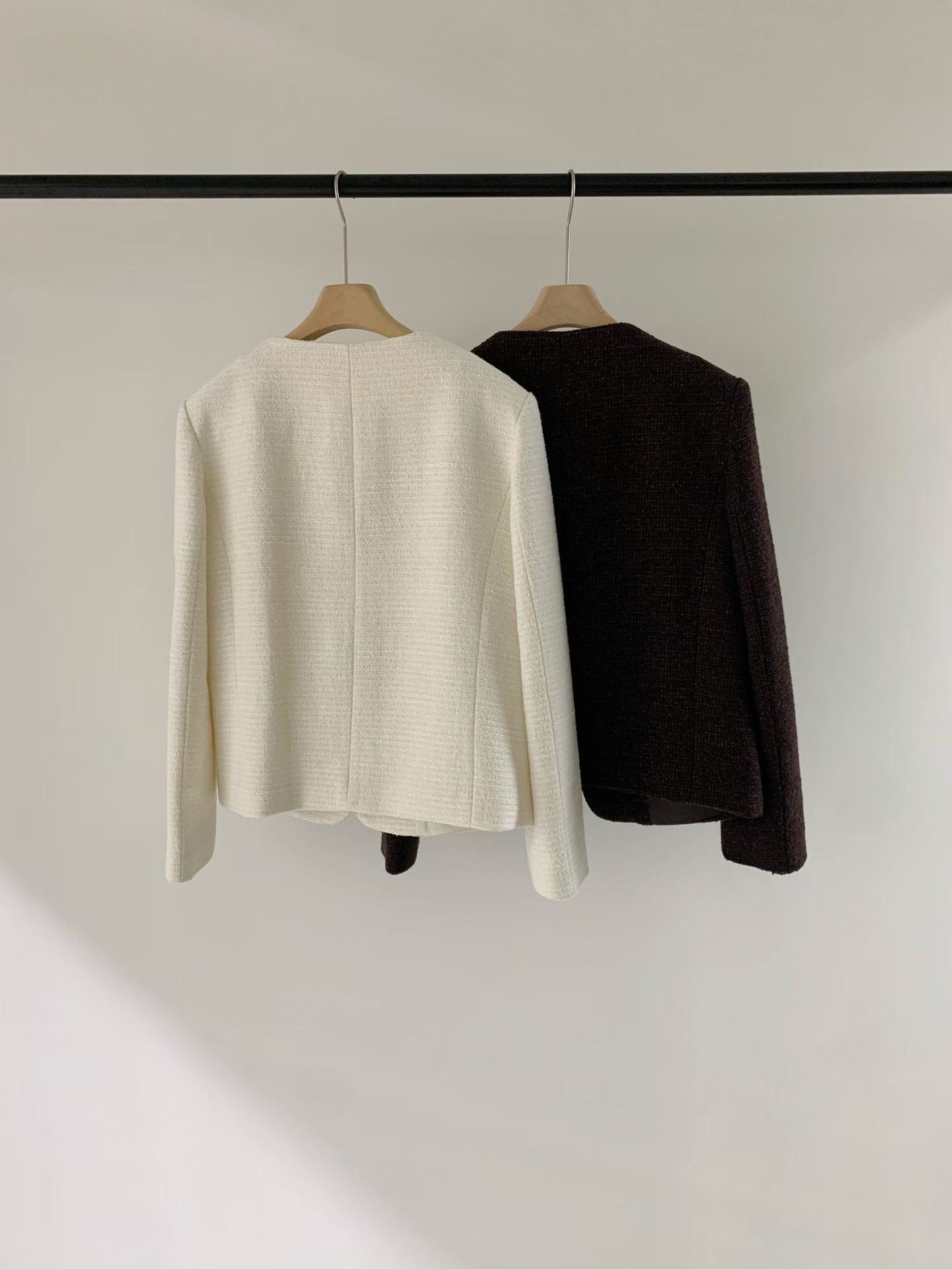 【One of a Kind】Flat Bar Tweed Blazer