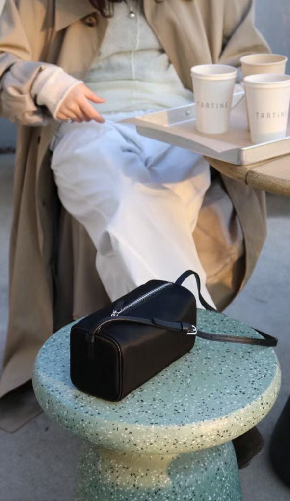 [連線壓軸加碼款] Nylon Lunchbox Shoulder Bag
