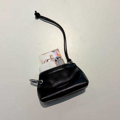 Bucks & Leather Mini Calf Leather Pillow Pouch 小牛皮迷你枕頭包包掛飾