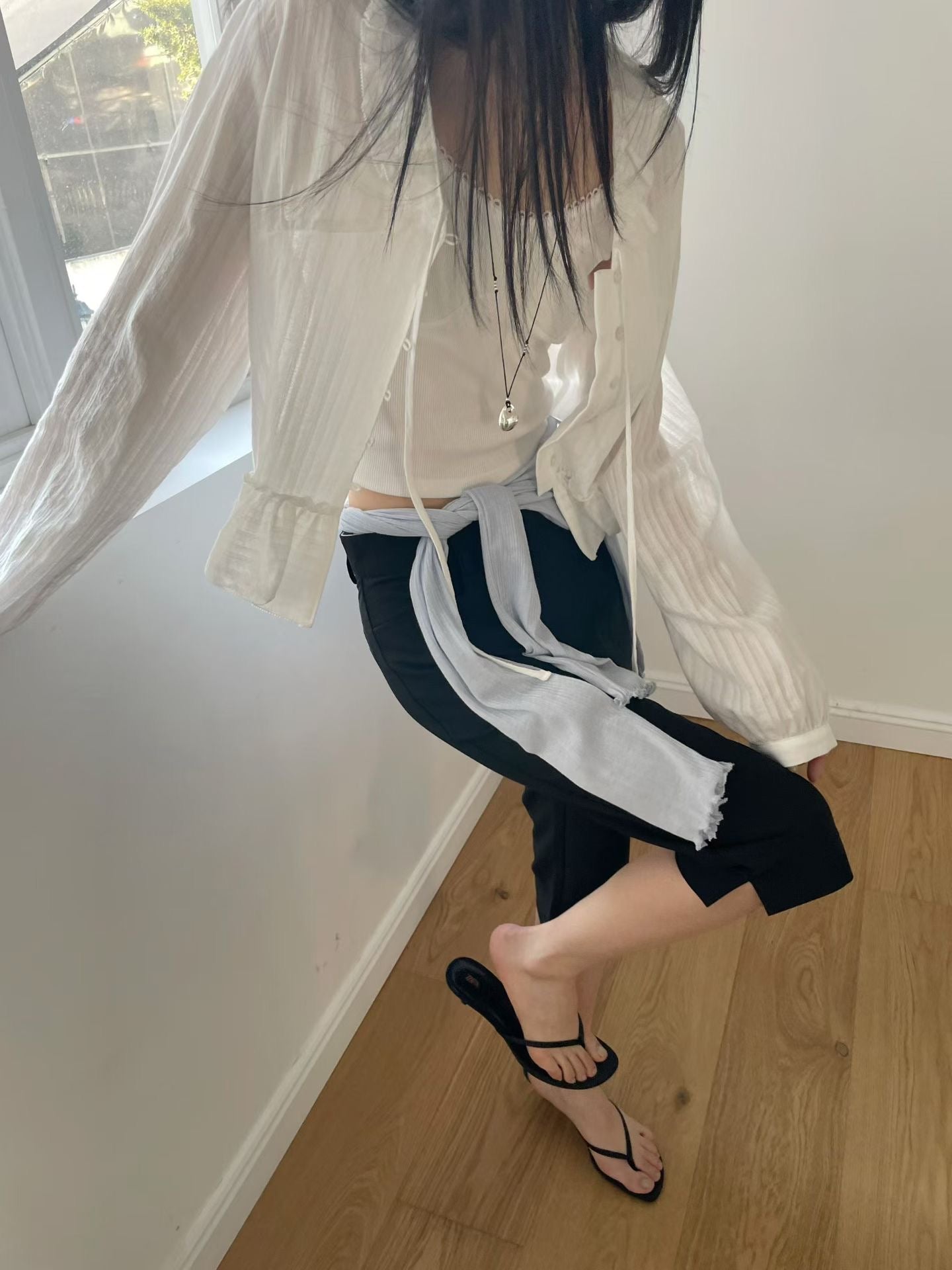 Frill Detail Victoria Blouse