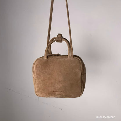 【Monotour 連線】Bucks & Leather Mini Lambskin Lunchbox Bag