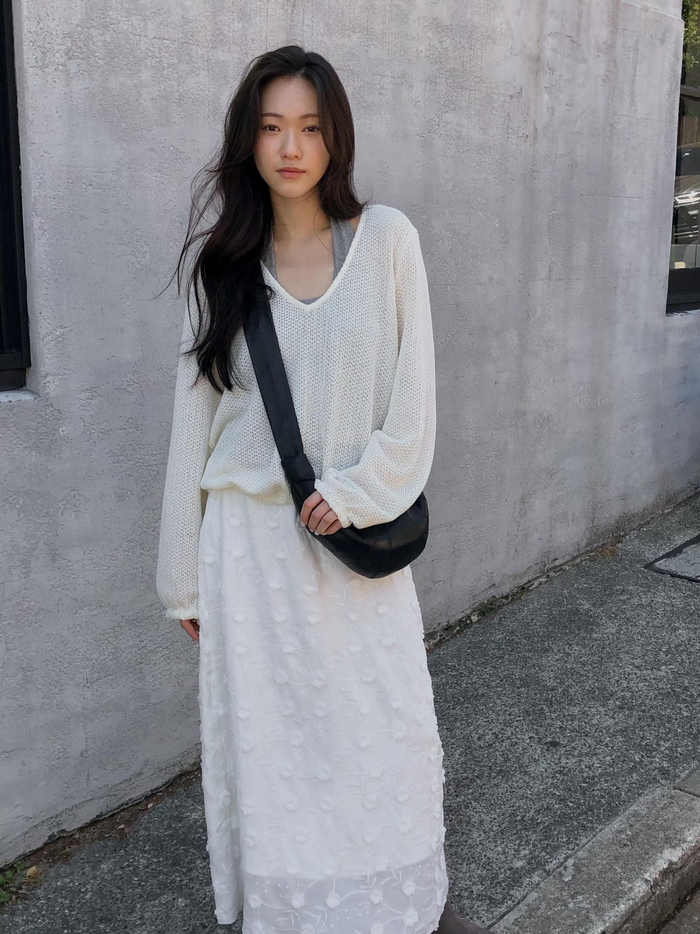 Slouchy Balloon Effortless Cover Up Knit