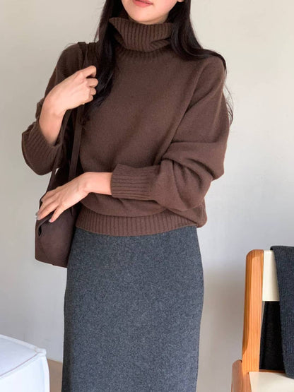 [連線壓軸加碼款] COMEBACK~升級回歸 Wholegarment Cashmere Highneck Knit 2.0