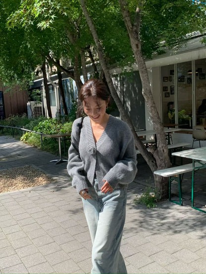 Luxurious Alpaca Camelia Cardigan