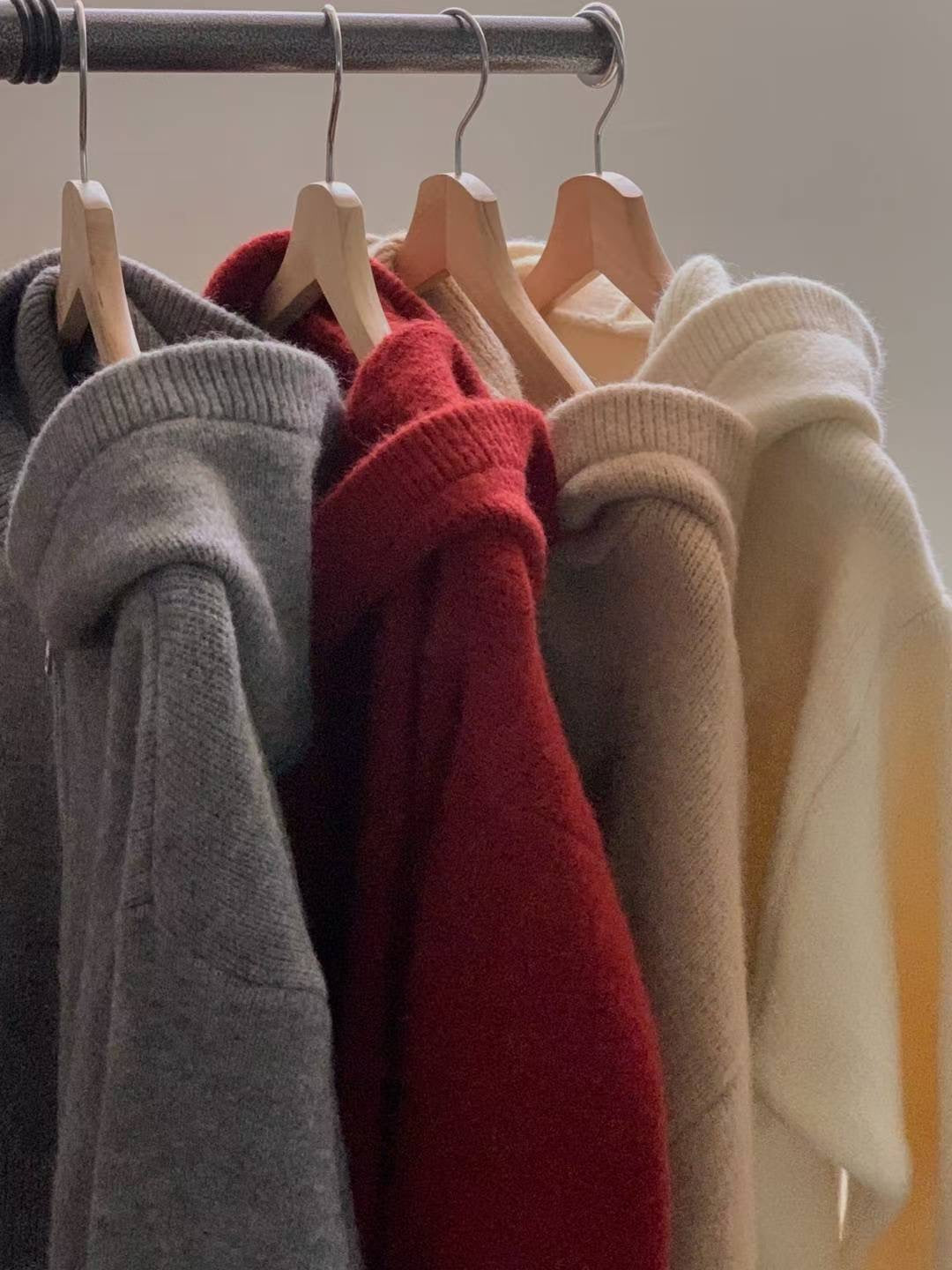 【Festive 色系】Winter Cozy Sweater Jacket