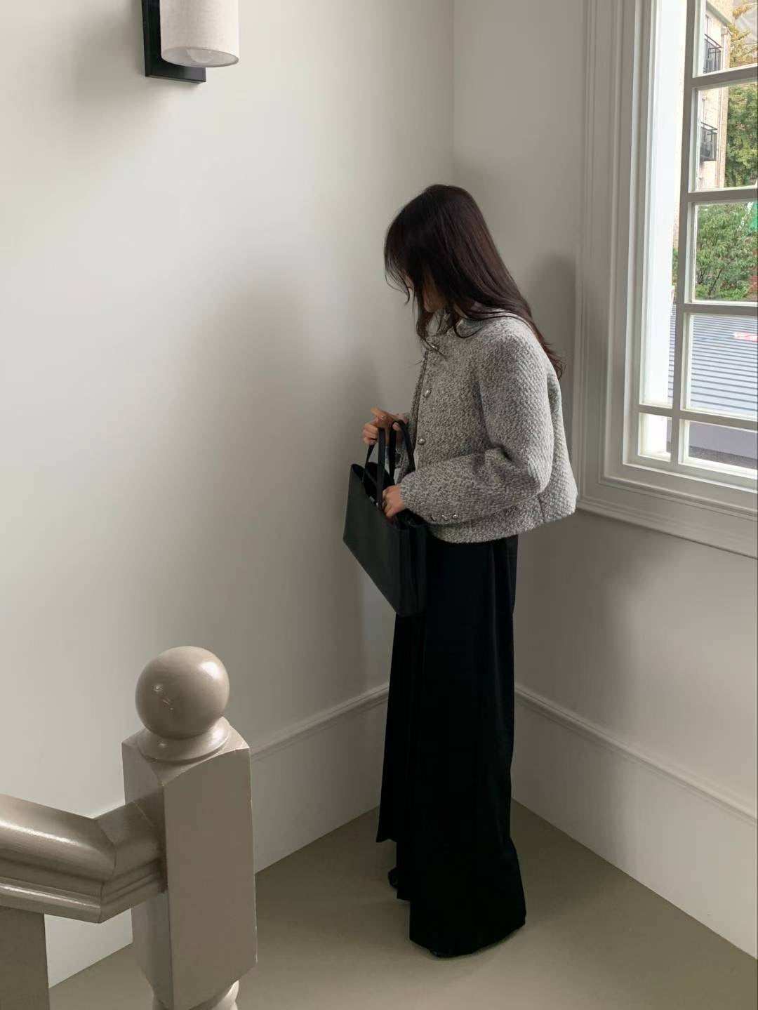Elegant Pleats Pants | 輕柔內摺闊腳褲