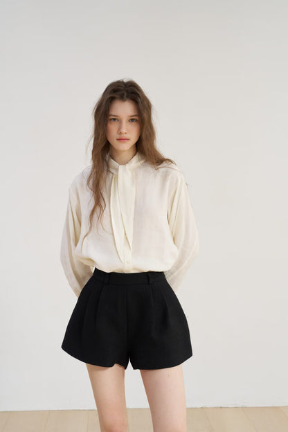 哩布A字形泡泡短褲 | Summer Tailored Bubble Shorts