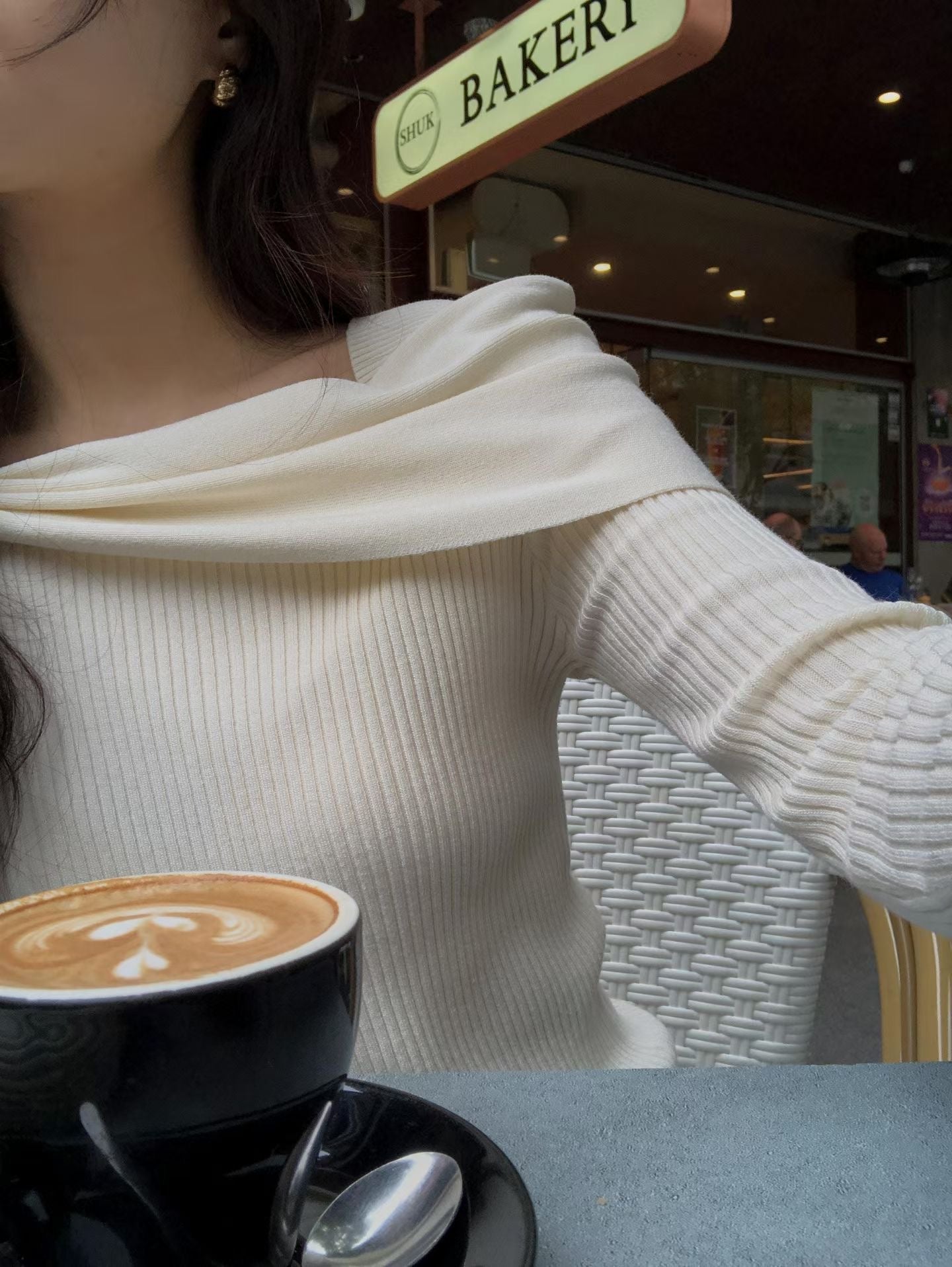 Soft Bow Spring Knit | 側蝴蝶結薄針織上衣