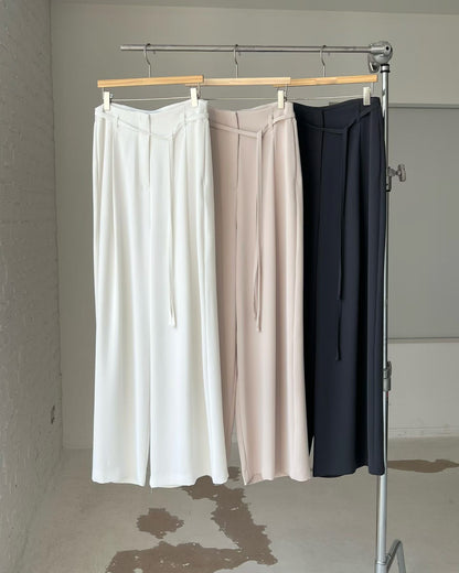 Effortless Office Chic Pants | 氣質垂墜直筒長褲