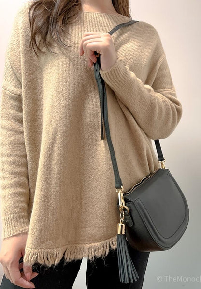 [Made in Italy] Wool Knit Top | Wool 軟棉棉針織上衣