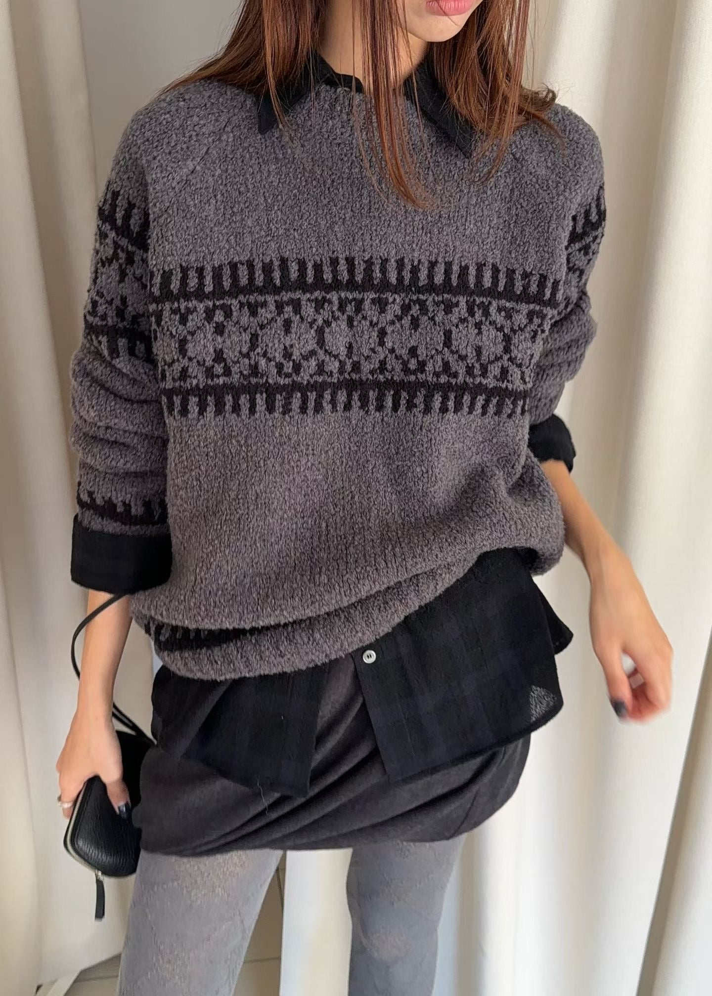 Joelle Festive Wool Knit | 簡約羊毛精緻針織