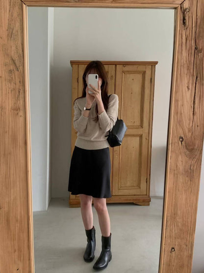 V-Neck Knitted Cover-up | V領春夏針織罩衫