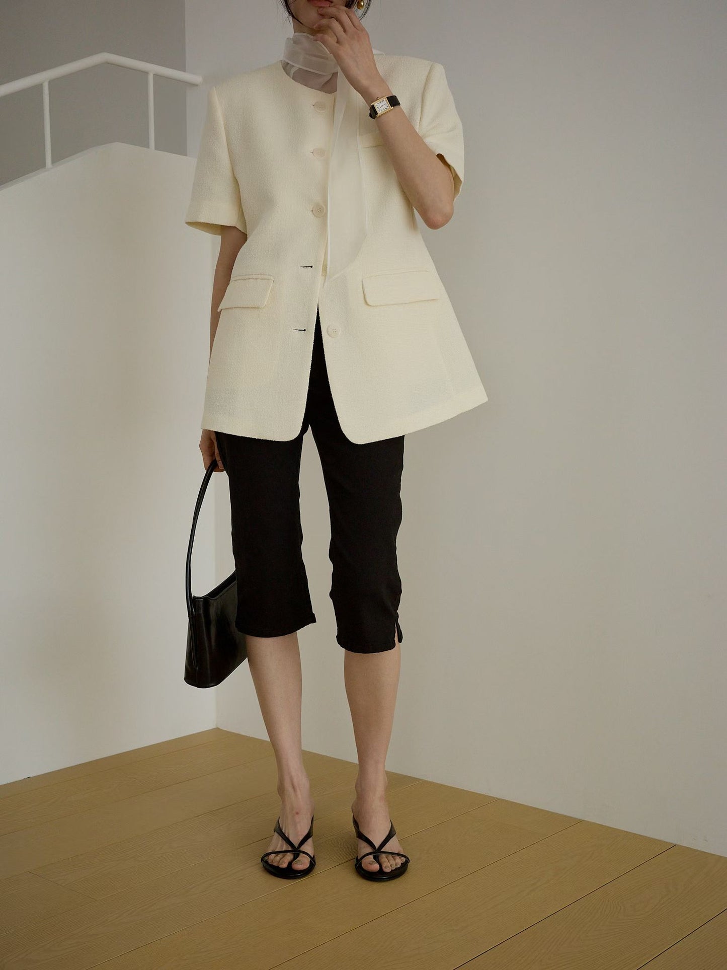 Light Tweed Summer Jacket | 夏日薄Tweed西裝外套
