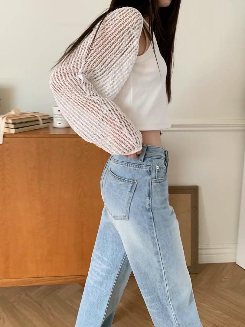 Knitted Cover Up | 慵懶風小燈籠袖冷衫仔