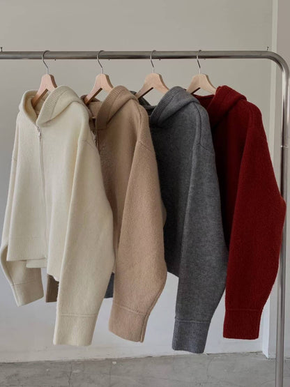 【Festive 色系】Winter Cozy Sweater Jacket