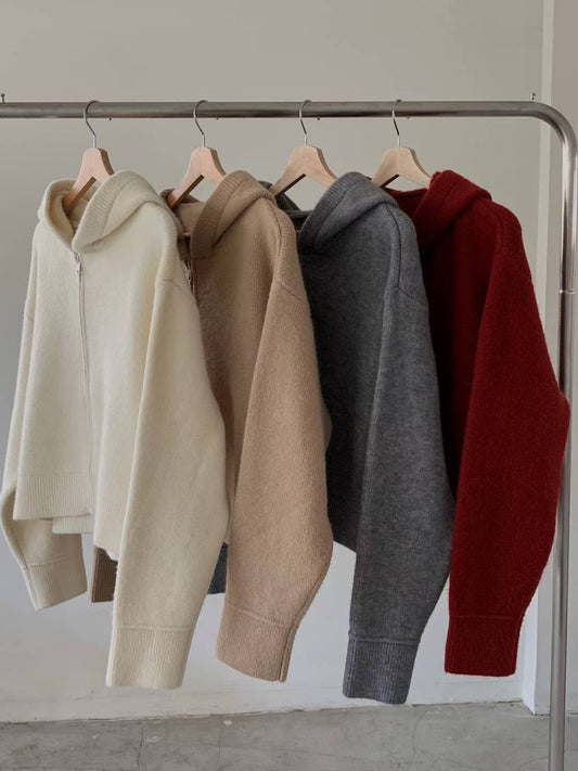 【Festive 色系】Winter Cozy Sweater Jacket