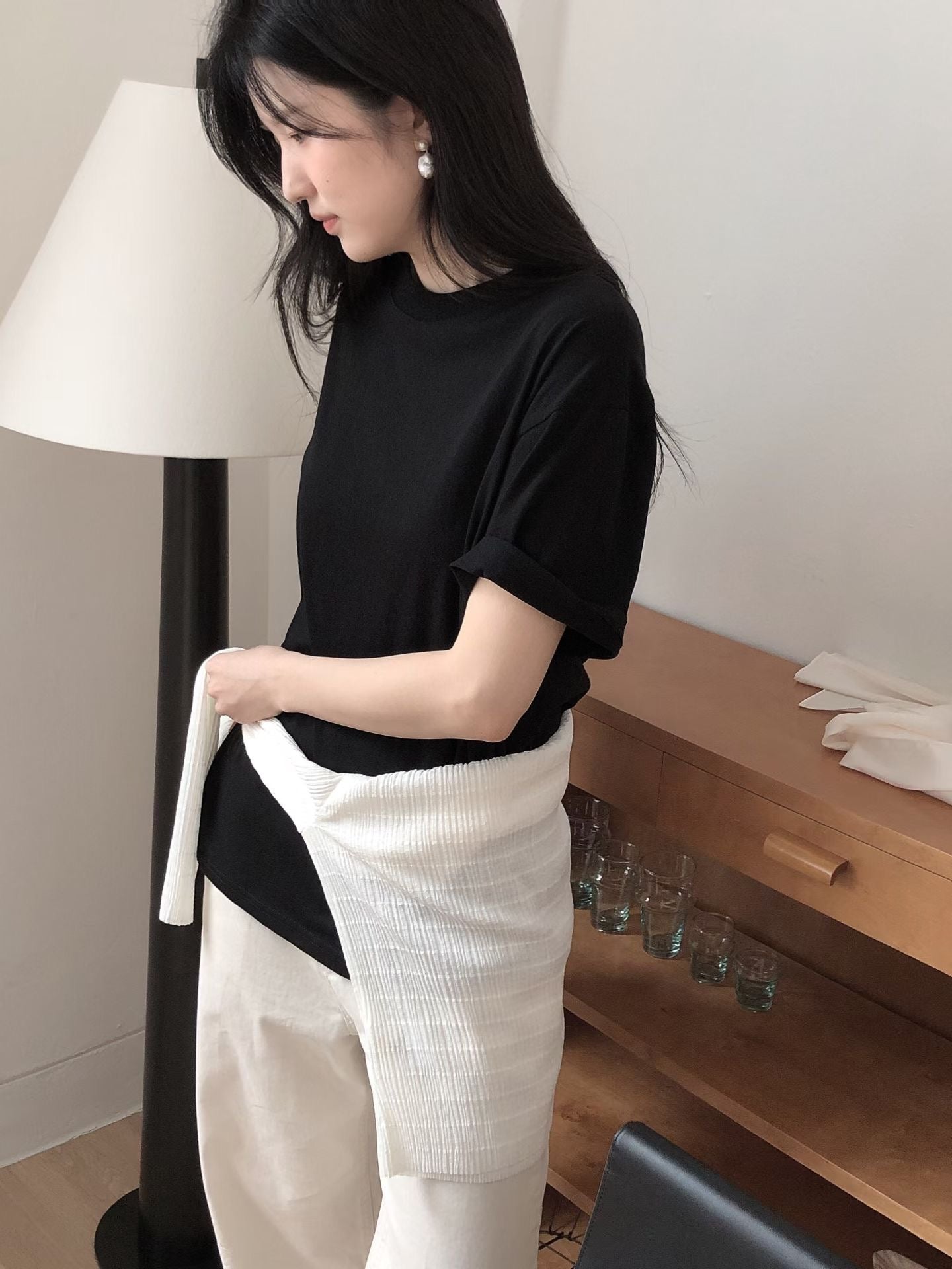 【顯瘦版型T】基礎款落肩短袖T | Ultra Softie Boxy Tee
