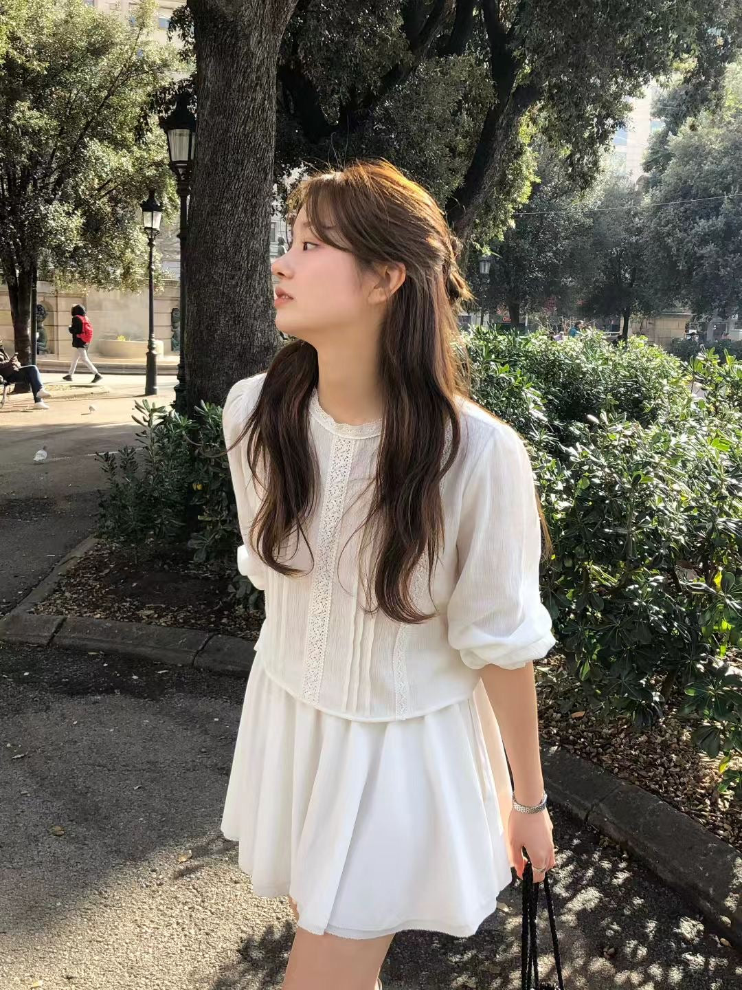 簡約復古風小圓領襯衫 | The Classique Romance Blouse