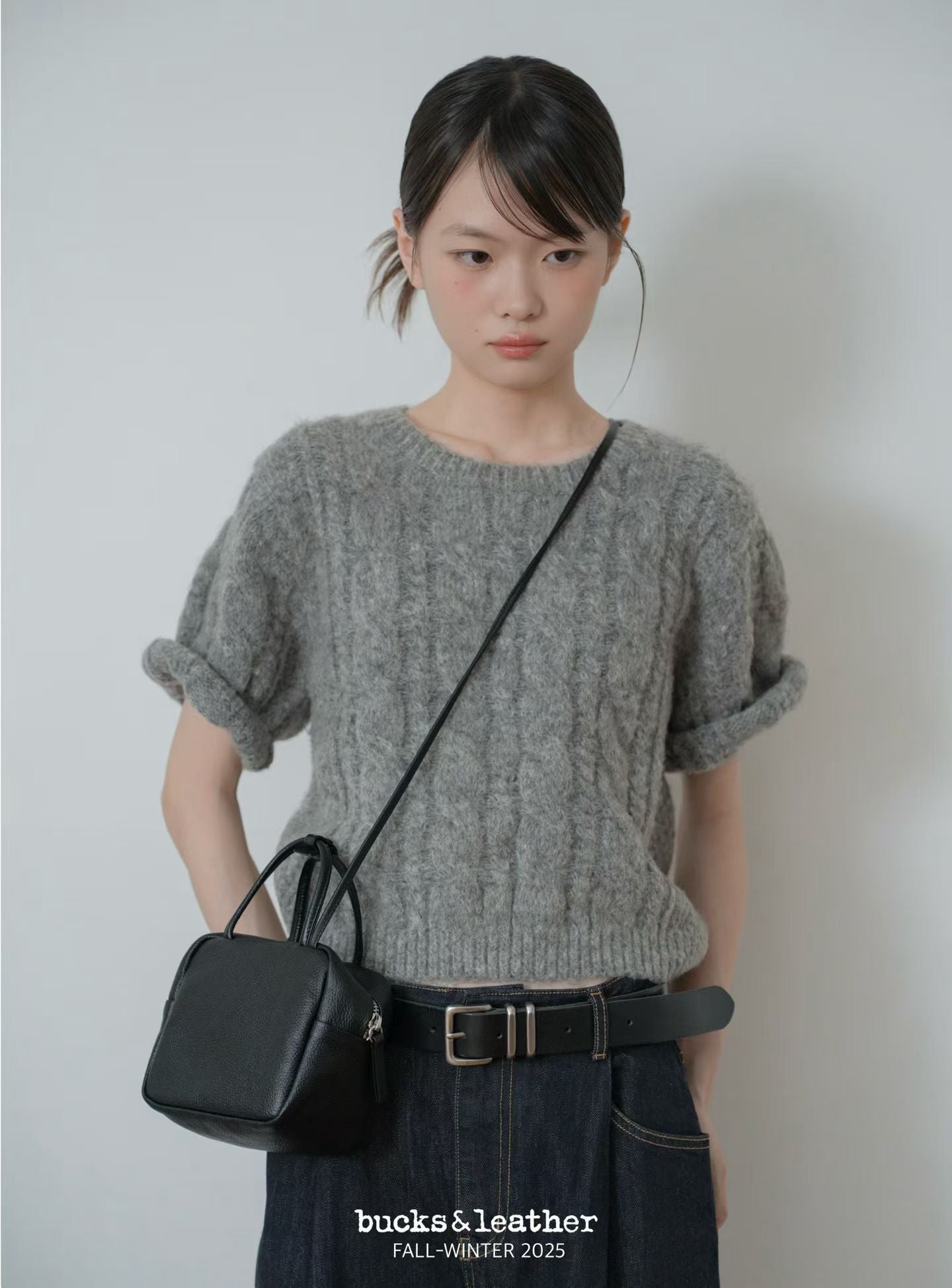 【Monotour 連線】Bucks & Leather Mini Lambskin Lunchbox Bag