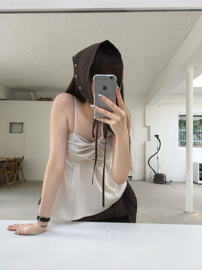 Asymmetrical Bow Strap Cami