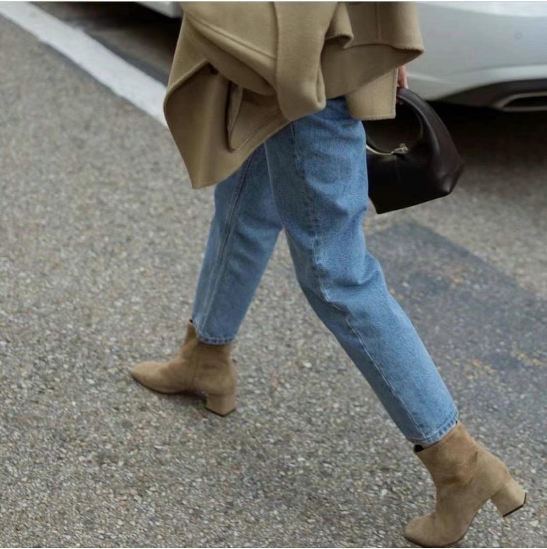 Bucks & Leather Mini Lambskin Dumpling Bag | 高端韓國設計師品牌羊皮手拎餃子包