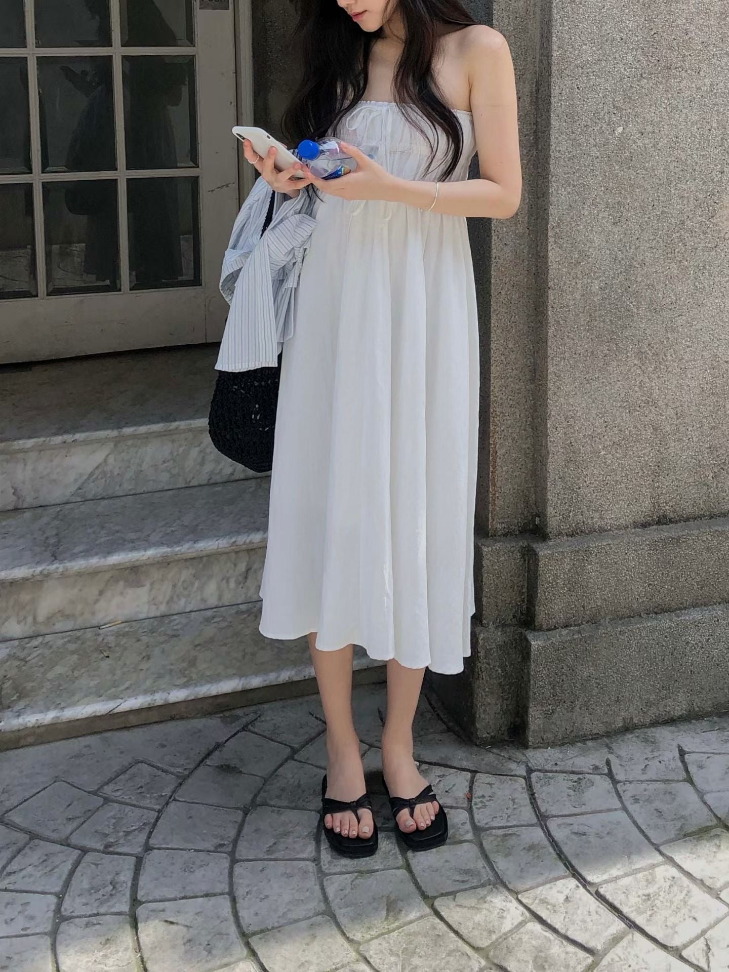 Flowy Sheer Summer Dress | 飄逸仙氣長裙￼