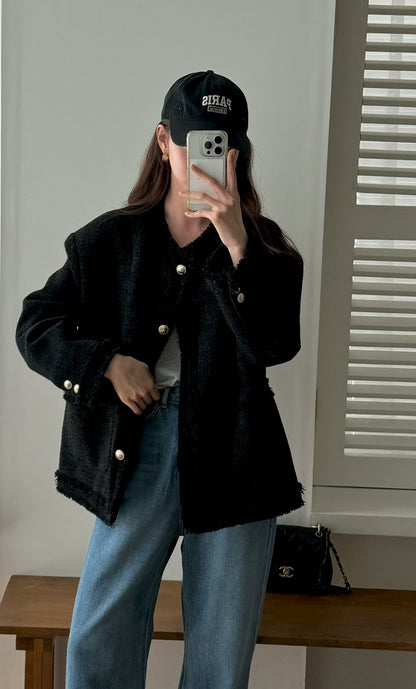 [連線壓軸加碼款] 震撼回饋價 - Timeless Quilted Tweed Jacket