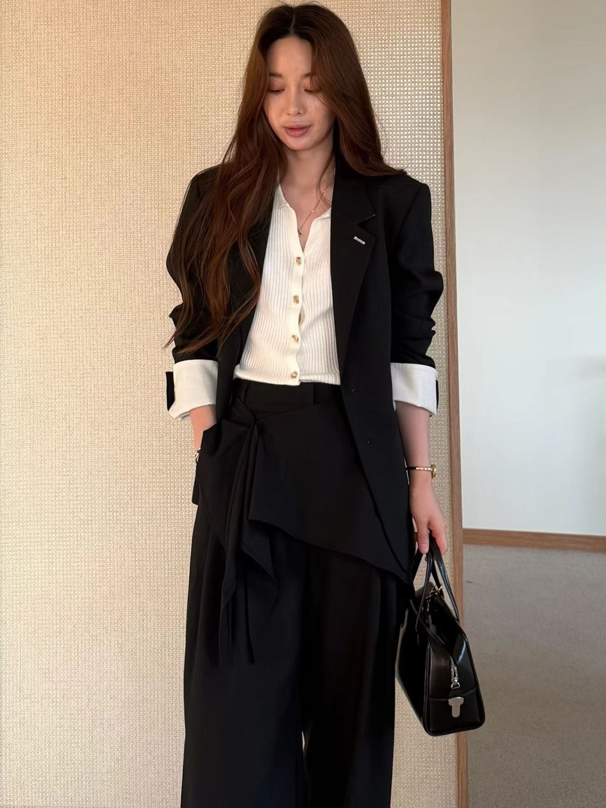 Softly Tailored Off Duty Blazer | 柔挺版型寬鬆西裝外套