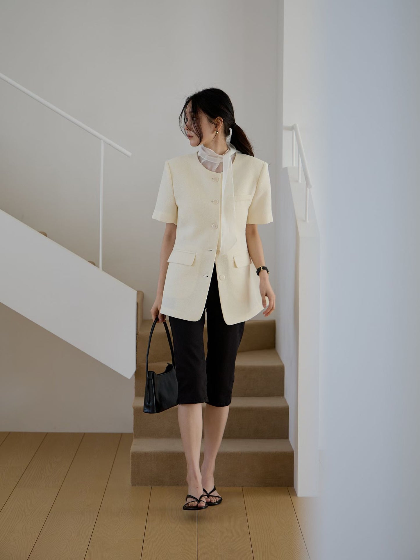 Light Tweed Summer Jacket | 夏日薄Tweed西裝外套