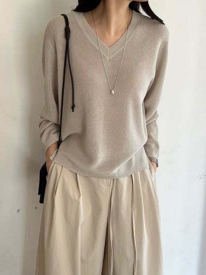 [𝑳𝒊𝒏𝒆𝒏 𝑬𝒅𝒊𝒕] Featherlight Soft Linen Cover-up | 飄羽天絲混麻罩衫