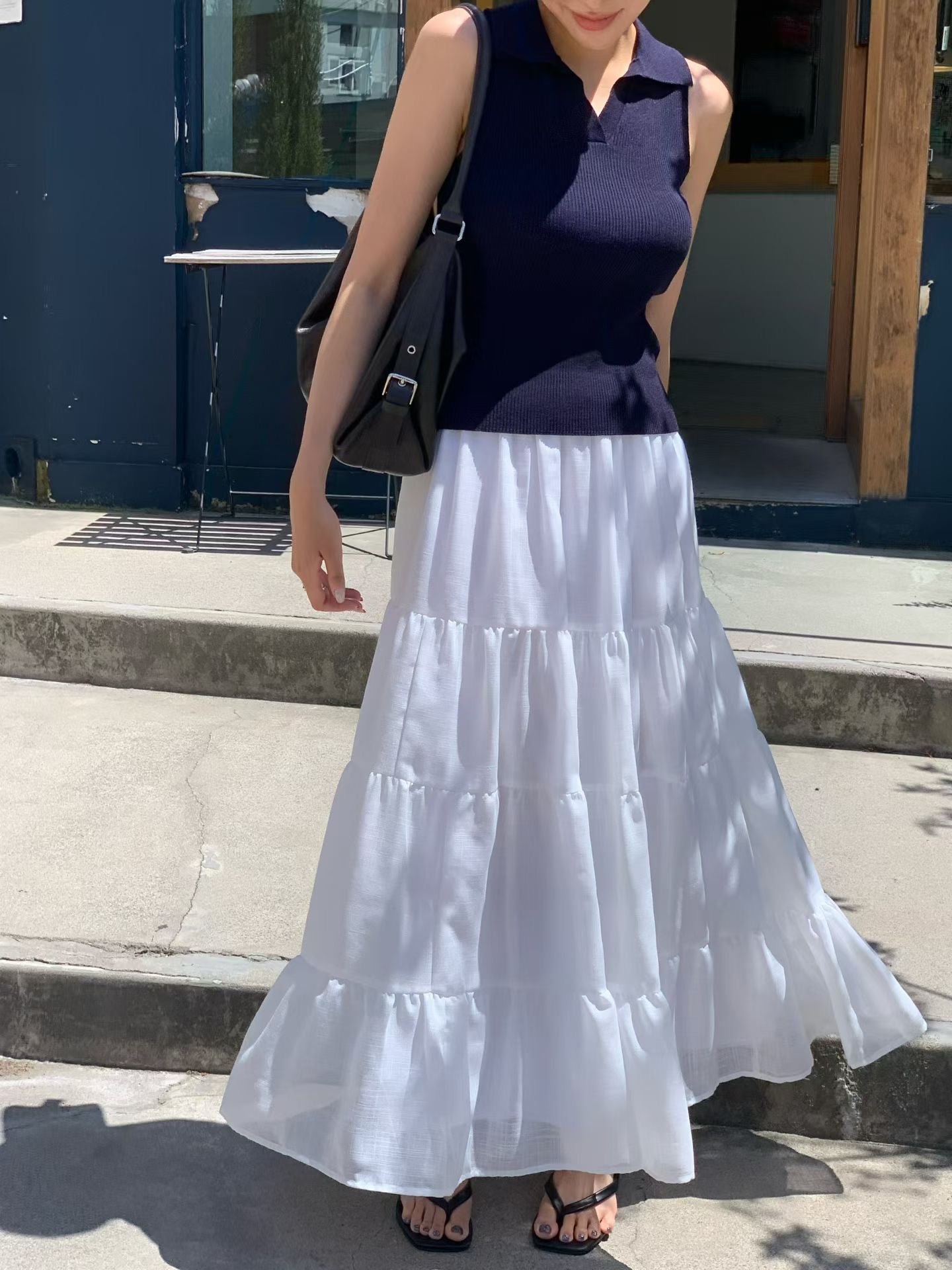 【大熱升級回歸】Tiered Ruffle Lotus Skirt