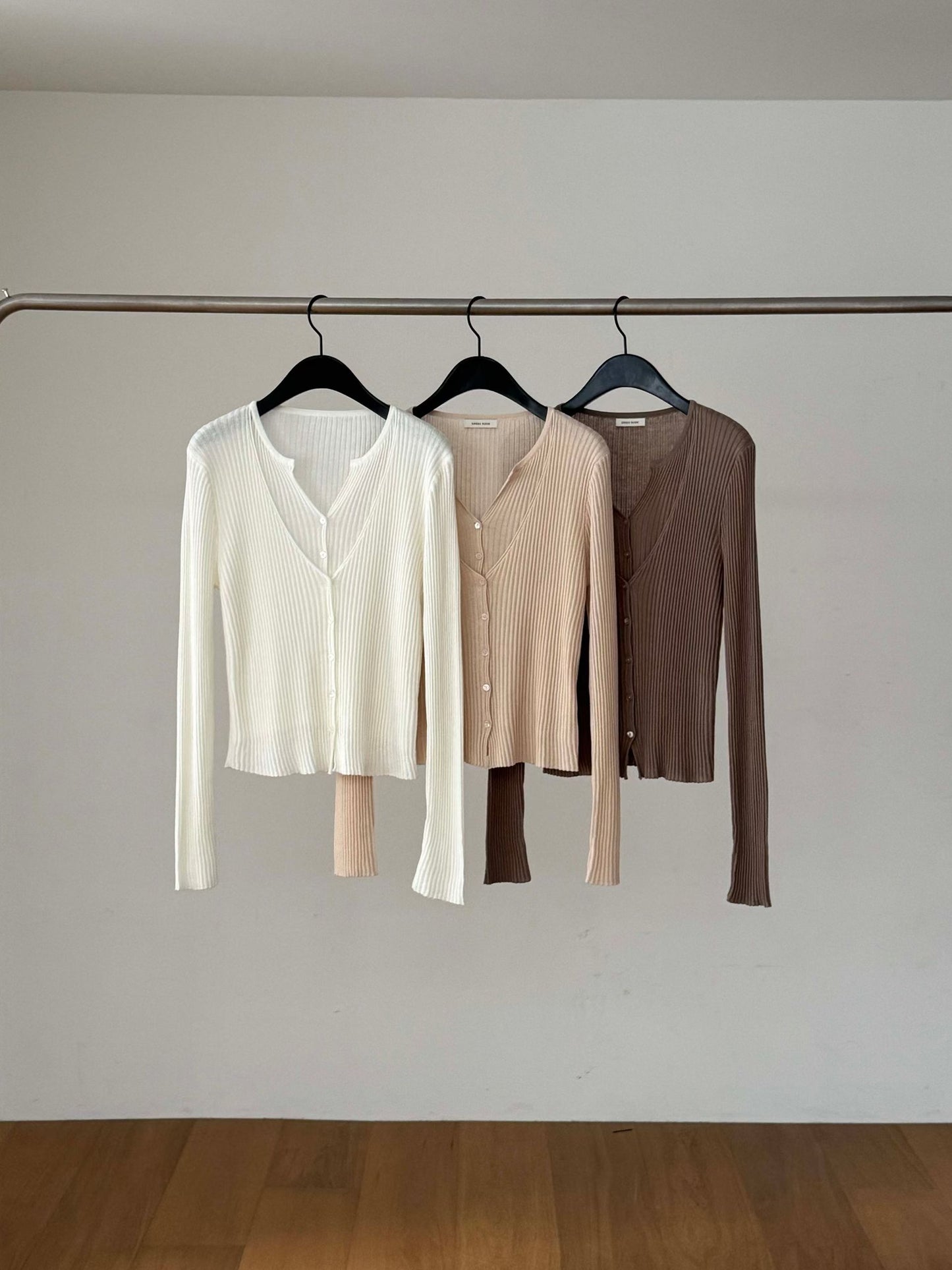 Layered V Faux-Cardi Top