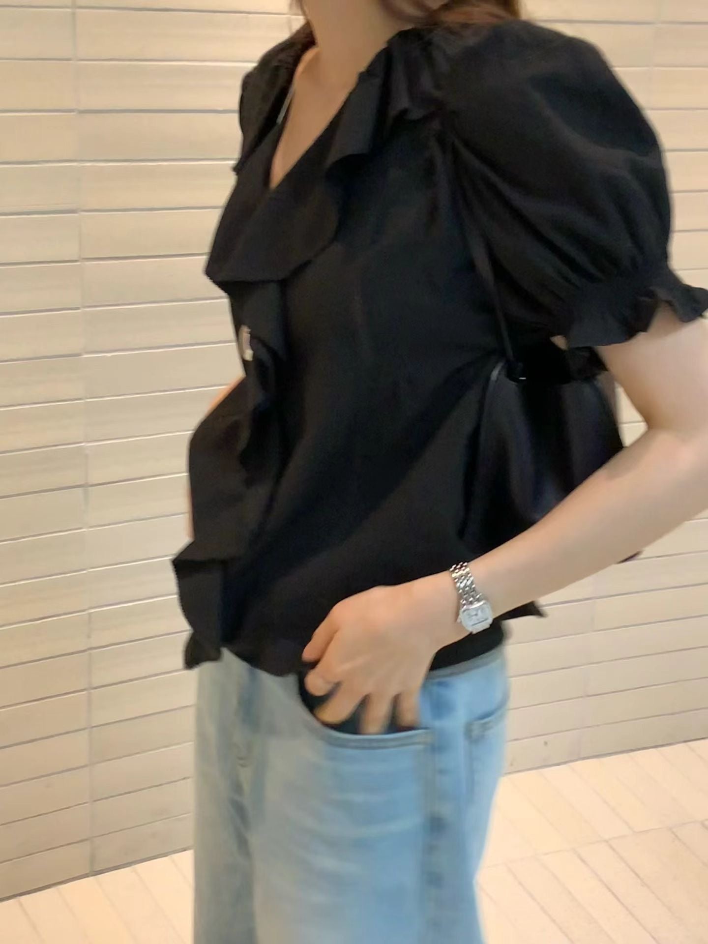 Fluted Ruffles Blouse