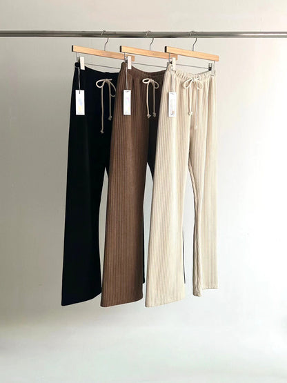 [連線壓軸加碼款] Everyday Comfort Stretchy Pants | 冬日基礎直紋彈力褲